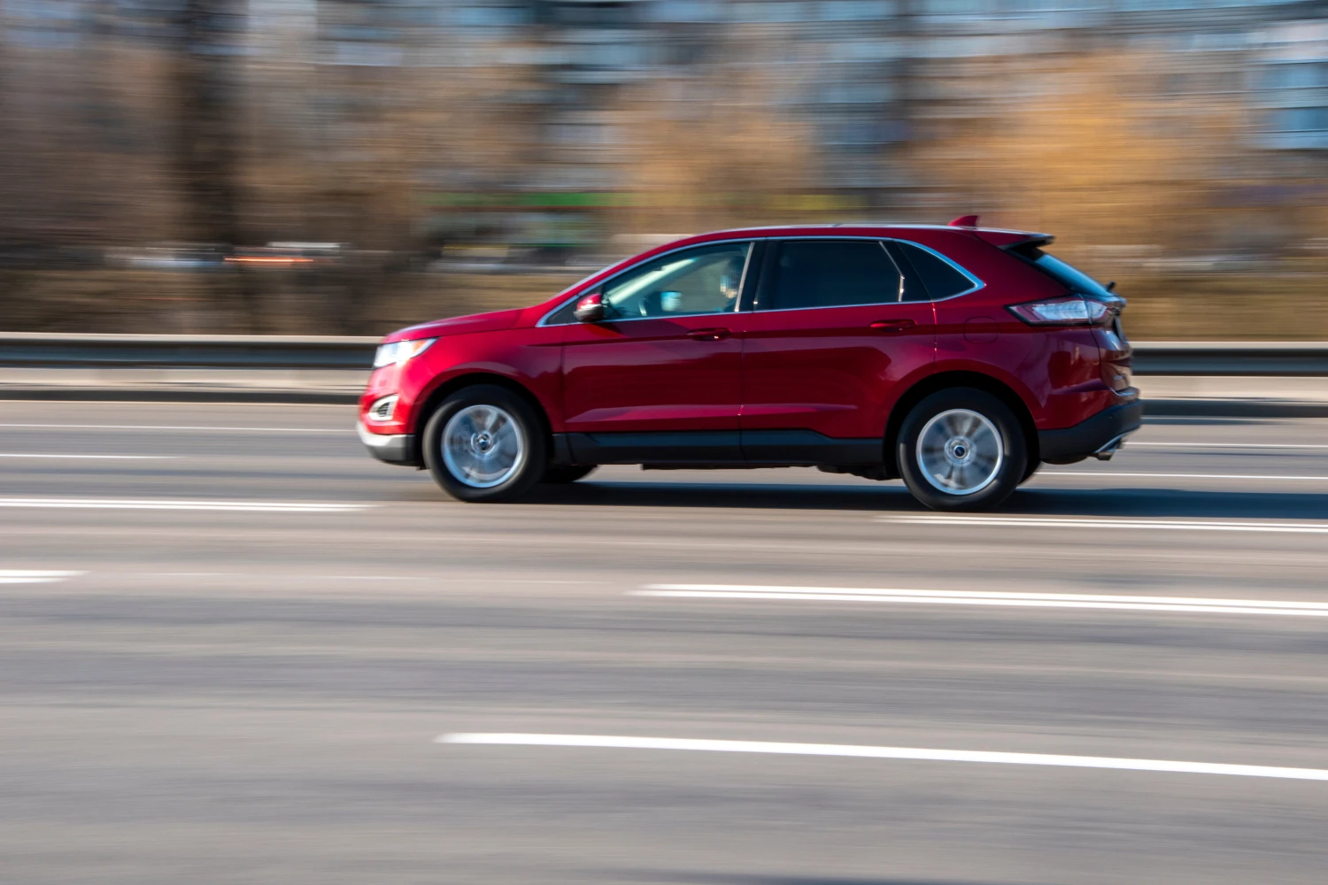 Ford Edge rear storage