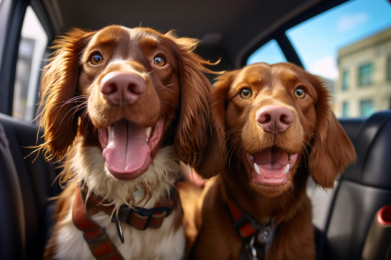 Ford EcoSport Dog Car Seat Belt for English Cocker Spaniels